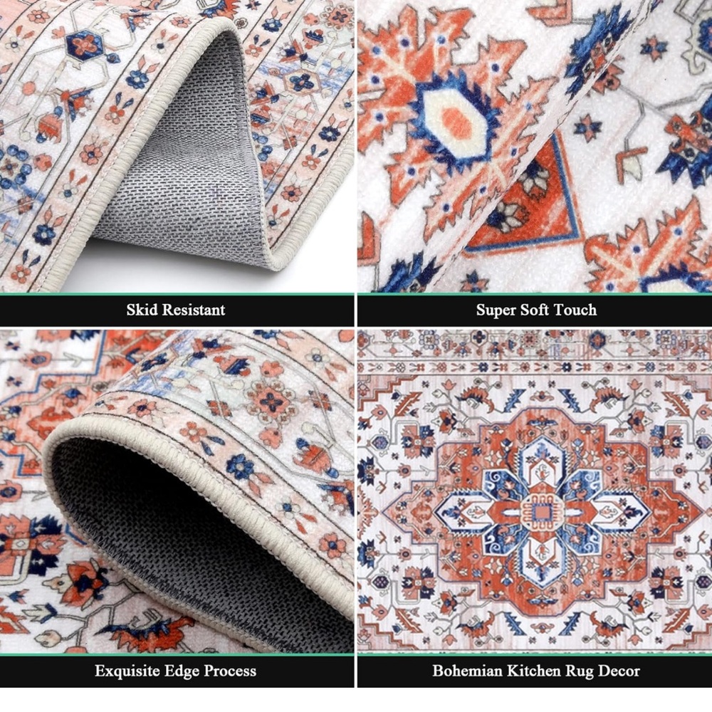Elegant Multicolor Kitchen Rugs - Picture 7 of 10